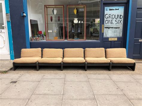 The new db modular sofa is soft, and welcoming. Pair of Vintage Low Seat Armchairs Modular Sofa Midcentury ...