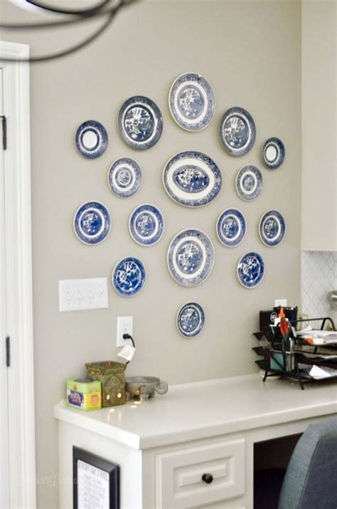 How To Hang Plates In A Gallery Wall Plates On Wall Plate Wall
