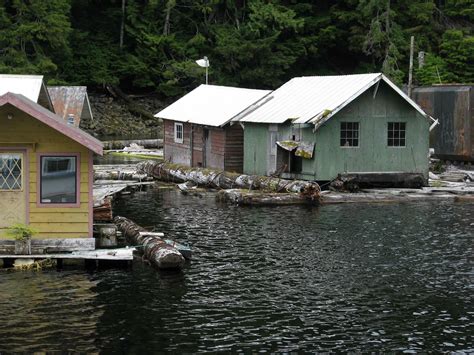 Abandoned Floating Logging Camp Alaska Ghosts Of North America
