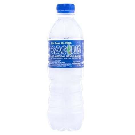 Cactus Natural Mineral Water 24x500ml