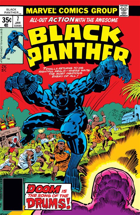 Black Panther 1977 7 Comic Issues Marvel