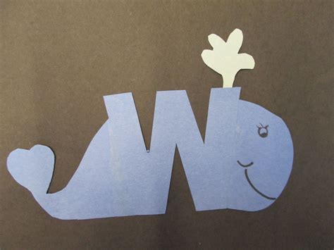 Pin by Michelle on Library Crafts  Letter a crafts, Letter w crafts