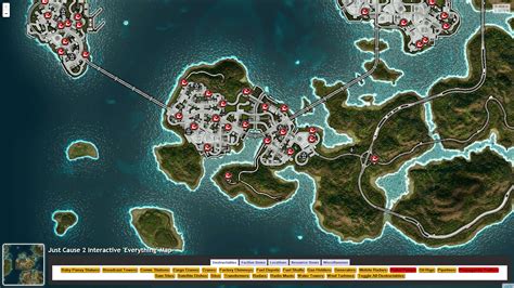 Steam Community Guide Just Cause 2 Interactive Everything Map