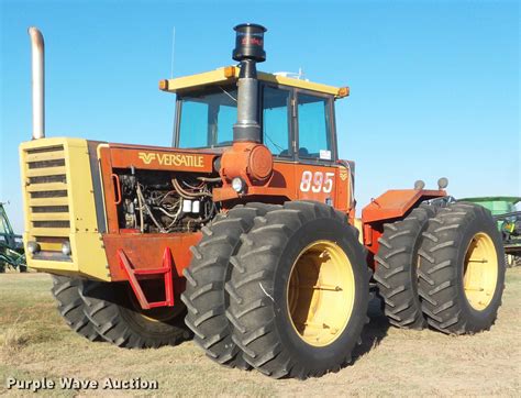 1981 Versatile 895 4wd Tractor In Kendall Ks Item Da4548 Sold