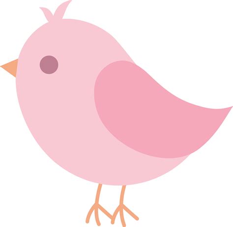 Pink Bird Clipart Clip Art Library