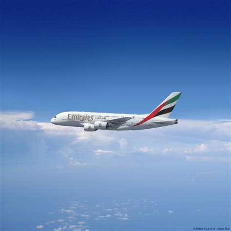 Emirates A380 says 