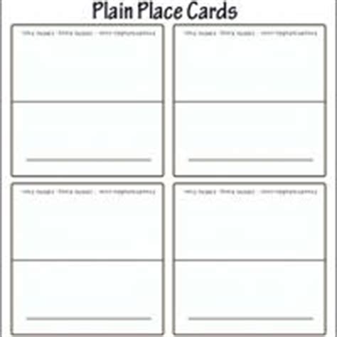 Check spelling or type a new query. Blank White Place Card