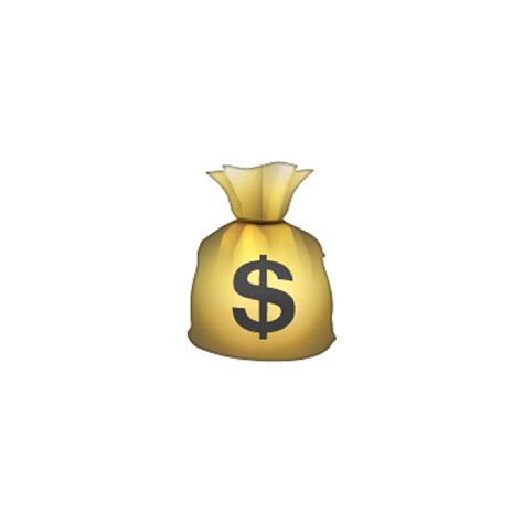 Money Bag Money Bag Cool Emoji Emoji