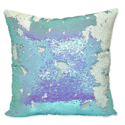Mermaid Sequin Throw Pillow Bed Bath And Beyond Sequin Throw Pillows
