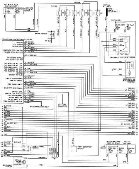 2001 Firebird Wiring Diagram