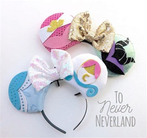 Cinderella Mickey Ears Cinderella Carriage Ears Cinderella Diy Mickey