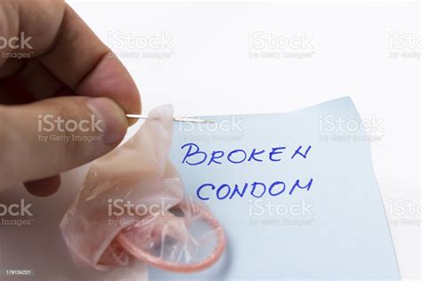 Broken Condom Stock Photo More Pictures Of Adhesive Note Istock