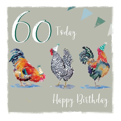 Maybe you would like to learn more about one of these? Pecking Order Hen's 60th Birthday Card | Cards