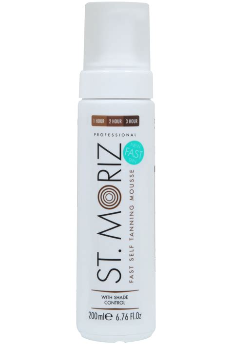 St Moriz Fast Self Tanning Mousse 200ml Shade Control