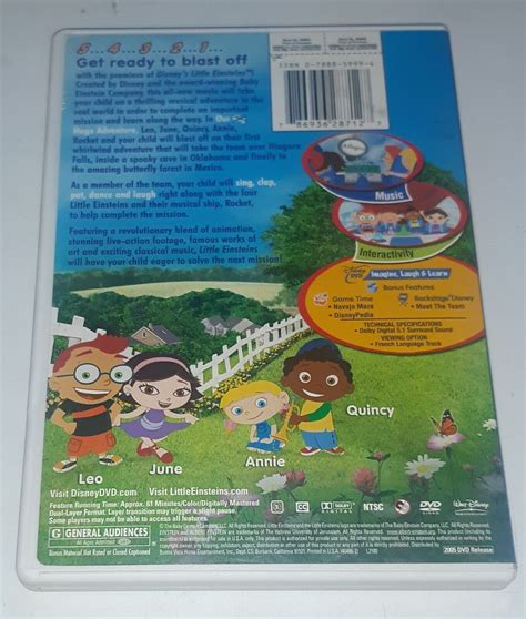 Little Einsteins Our Huge Adventure Dvd Disney Ex Library Free Shipping