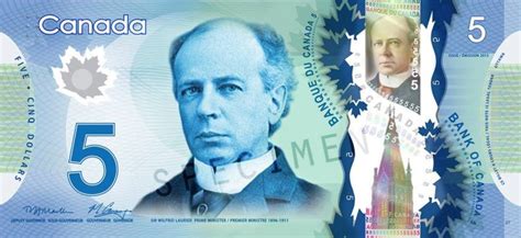 ‘truly Banknote Able Canadians To Choose A New Face For The 5 Bill