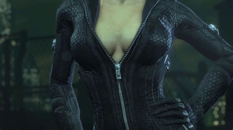 Batman Arkham City Sexy Catwoman 360 Close Up On Details Fast Version Youtube