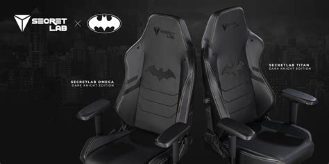 Secretlab Announces Dark Knight Edition Gaming Chair To Celebrate