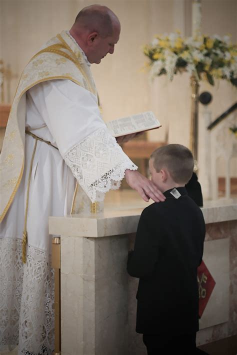 First Holy Communion For A Young Boy Cleveland Tlm Friends
