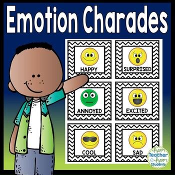 Charades Bundle Adverb Charade Verb Charades Emotion Charades Off