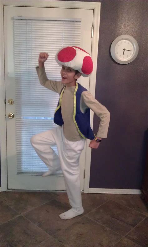 Baby Mario Mushroom Costume