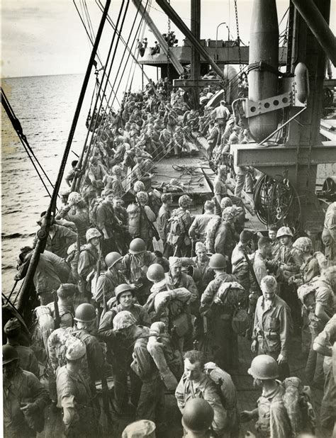 marines awaiting invasion orders bougainville islands the digital collections of the national