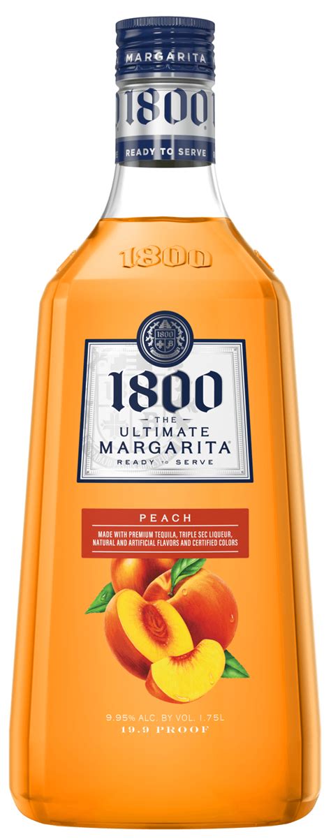 Shop 1800 Ultimate Peach Margarita Mix Sweet And Tangy