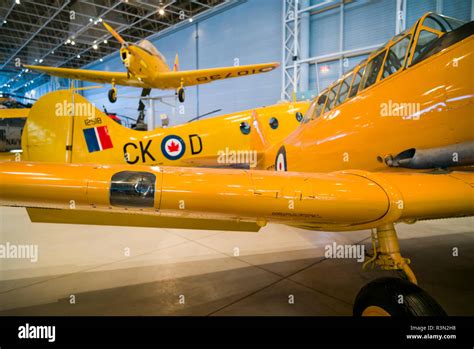 Canada Ontario Ottawa Canadian Museum Of Aviation Ww2 Era Trainer