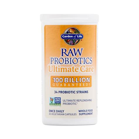 Garden Of Life Raw Probiotics Ultimate Care Thrive Market