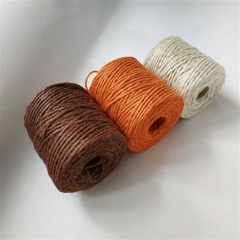 Twine For Tags Jute String Colored Twine For Wrapping Craft Etsy