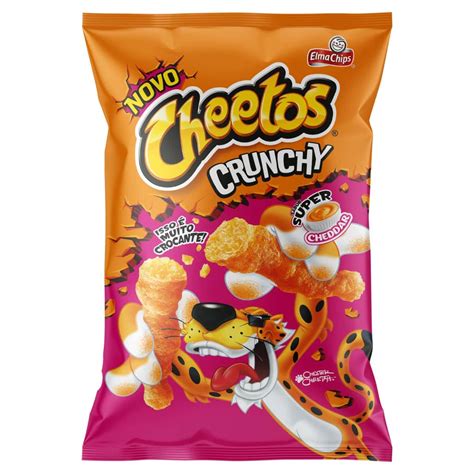 Cheetos Crunchy Chega Ao Brasil Em Duas Edições Super Cheddar E White