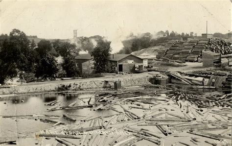 Century Old Photos Show The Epic Scale Of Michigans Lumber Era