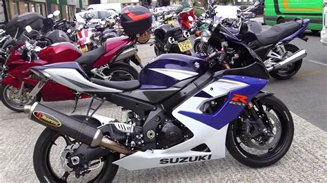 The k5 refused to shake its head under acceleration and held its line like it was on rails at any cornering speeds i could achieve. 2005 Suzuki GSXR 1000 K5 - YouTube