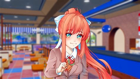 Monika Wants Marriage Ddlc Mod A Date With Monika Full Youtube