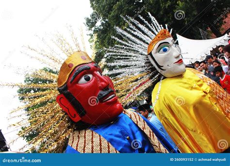Ondel Ondel The Traditional Giant Puppet From Jakarta Indonesia