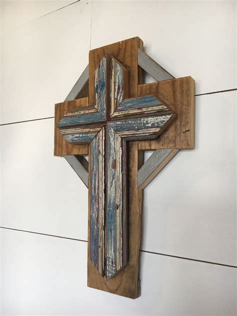Reclaimed Wood Cross Wood Crosses Wooden Crosses Reclaimed Wood