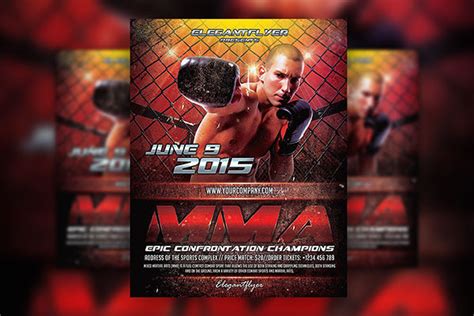Free Mma Boxing Flyers For 2023 Resource Boy