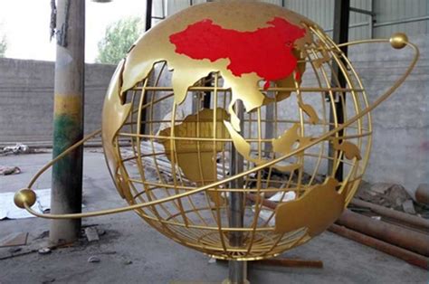 Stainless Steel World Globe World Map Steel Globe Shiny Balls Ltd