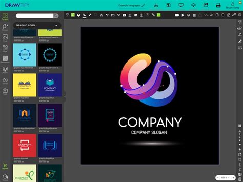 Free logo maker | vector logo design online with Drawtify