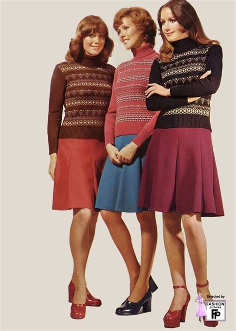 1970s Fashion Knitwear 28 1970s In 2019 Retro Fashion Fashion