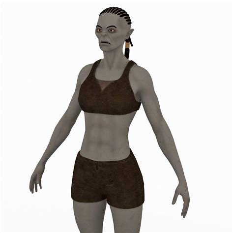 Female Orc Free 3d Models
