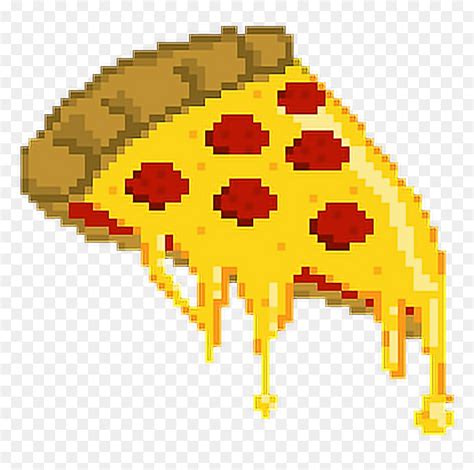 Pizza Slice Pixel Art Hd Png Download Vhv