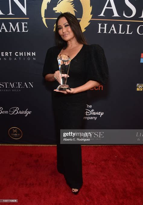 Tia Carrere Attends The Asian Hall Of Fames Induction Ceremony 2022
