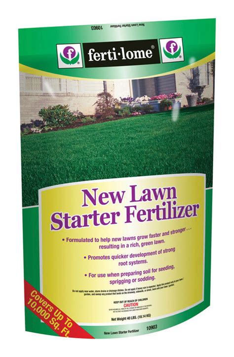 Ferti Lome Lawn Starter Lawn Fertilizer For All Grasses Sq Ft Paintplace New York