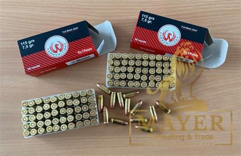 9x19 Ammunition New Production Mct Defense New And Military