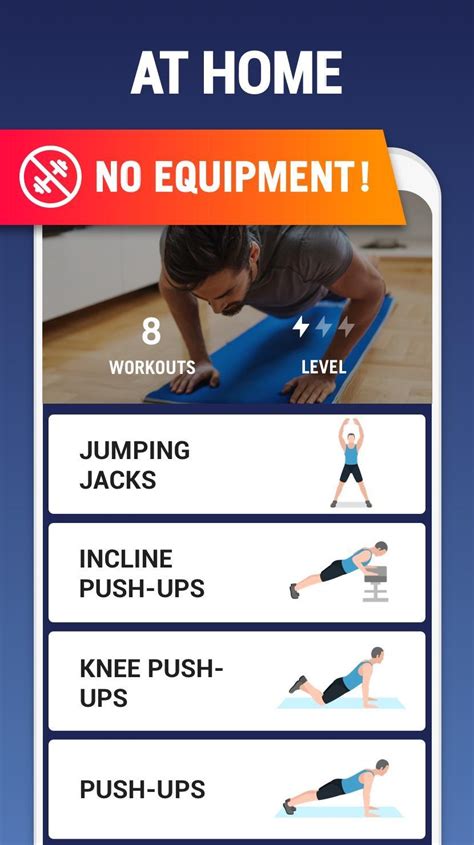 The good news is there are lots of exercise apps that let you break a sweat from home. Home Workout for Android - APK Download