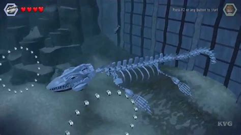 Lego Jurassic World Mosasaurus Skeleton Free Roam Gameplay Hd Youtube