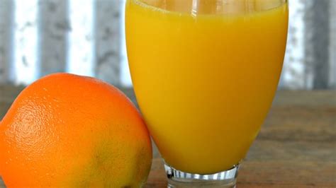 Fresh Orange Juice Recipe