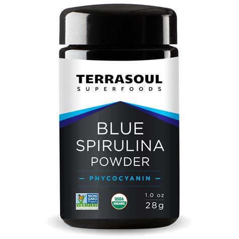 Blue Spirulina Powder Terrasoul Superfoods