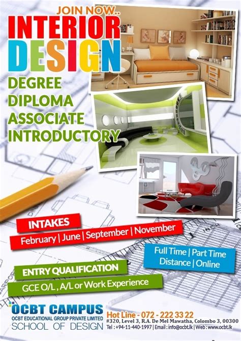Diploma In Interior Design Ocbt Campus Coursenet